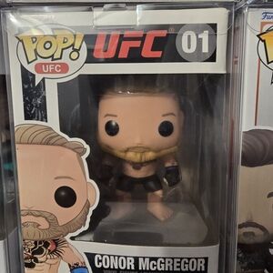 Funko Pop UFC Figure with Black and Tan Colors